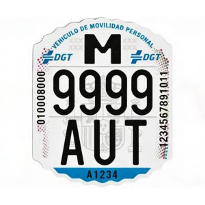 Matricula de patinete eléctrico homologada